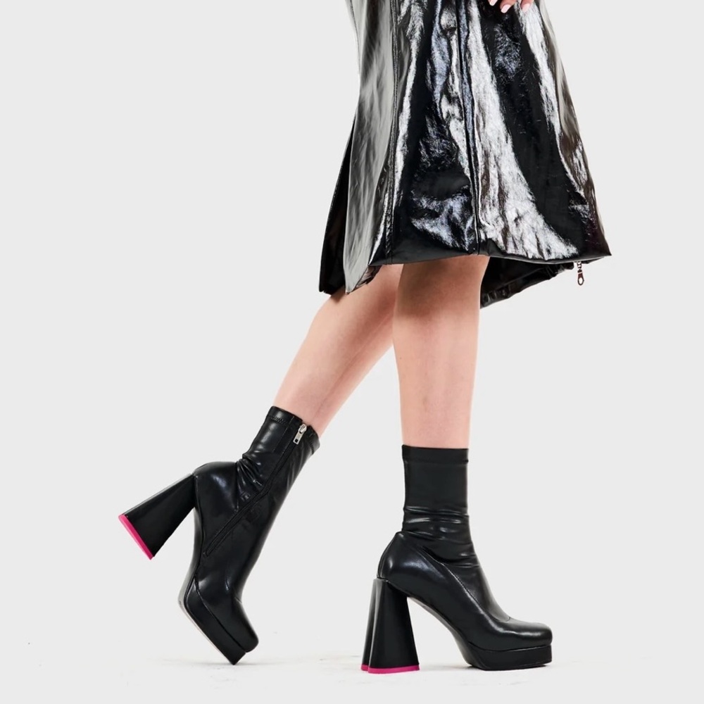 La Moda SO CHIC PLATFORM ANKLE BOOTS